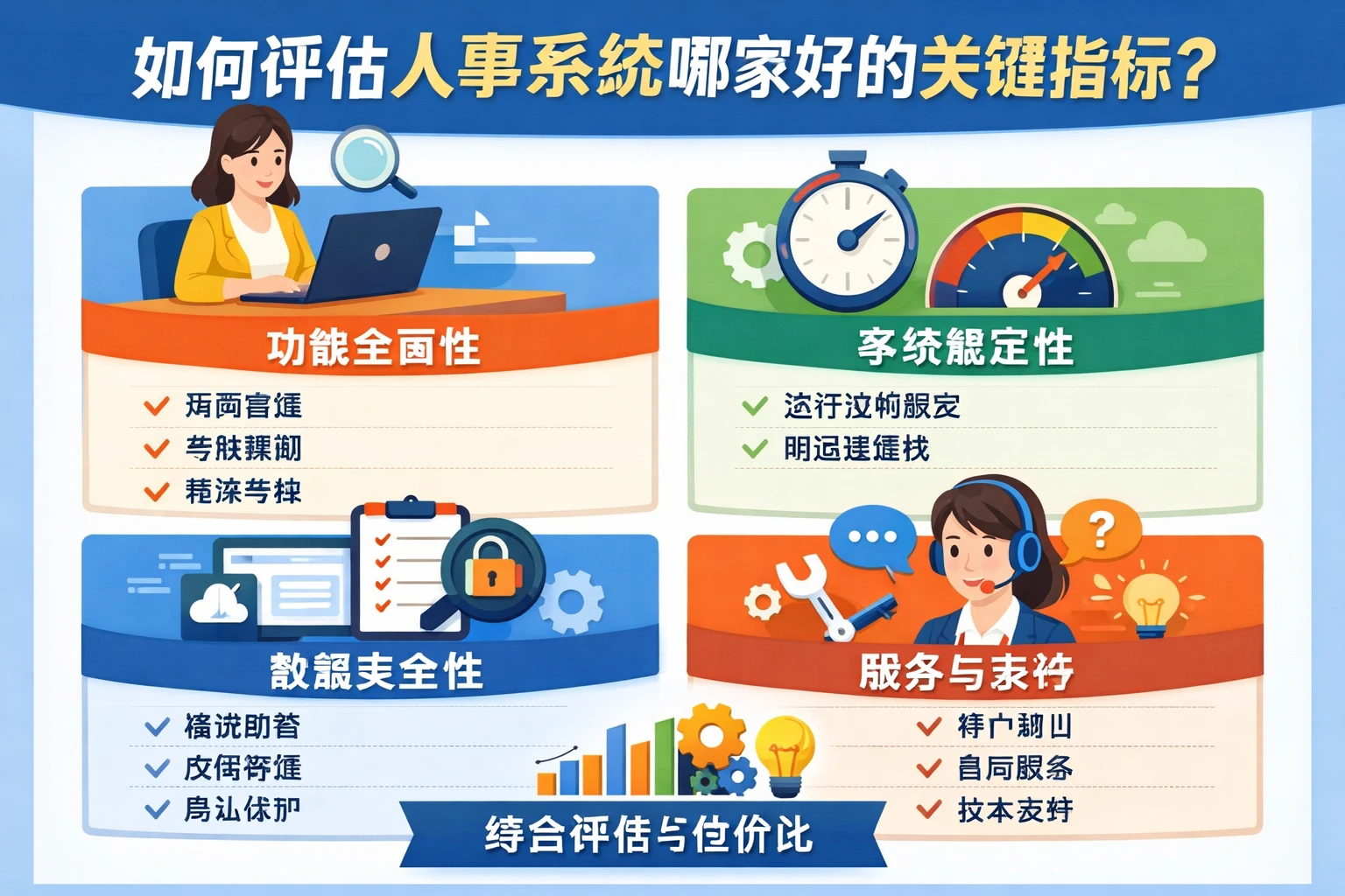 如何评估人事系统哪家好的关键指标