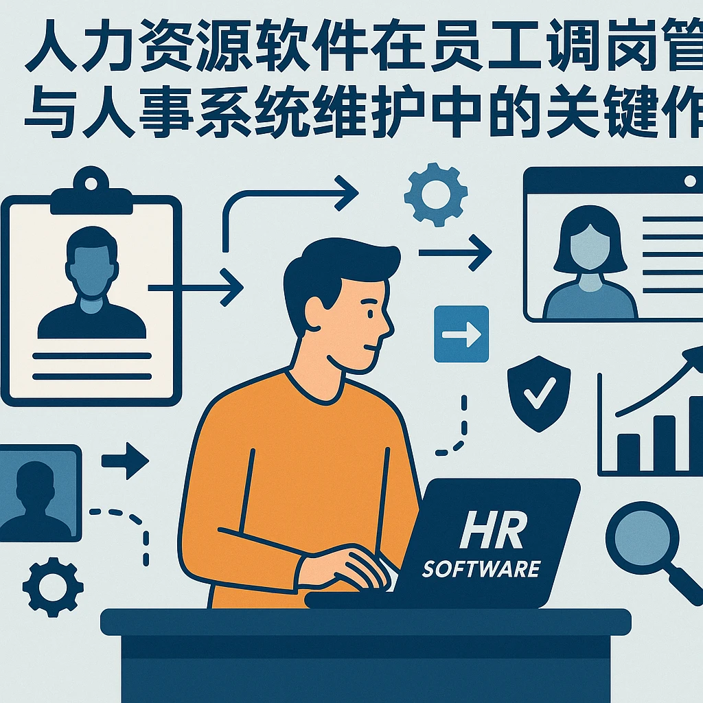 人力资源软件在员工调岗管理与人事系统维护中的关键作用