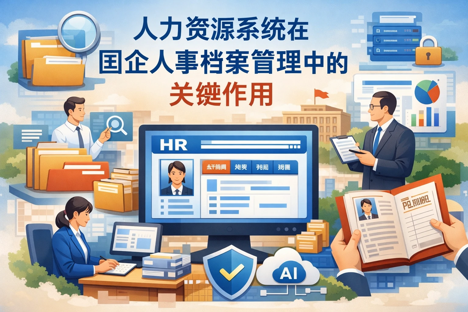 人力资源系统在国企人事档案管理中的关键作用