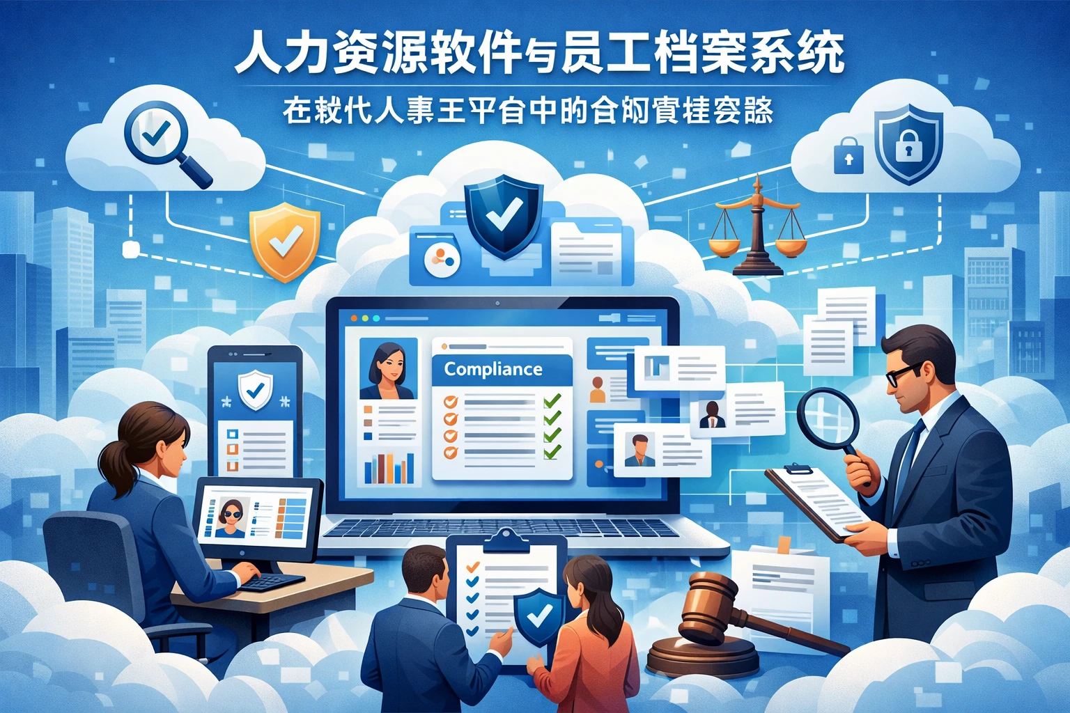 人力资源软件与员工档案系统在现代人事云平台中的合规管理实践