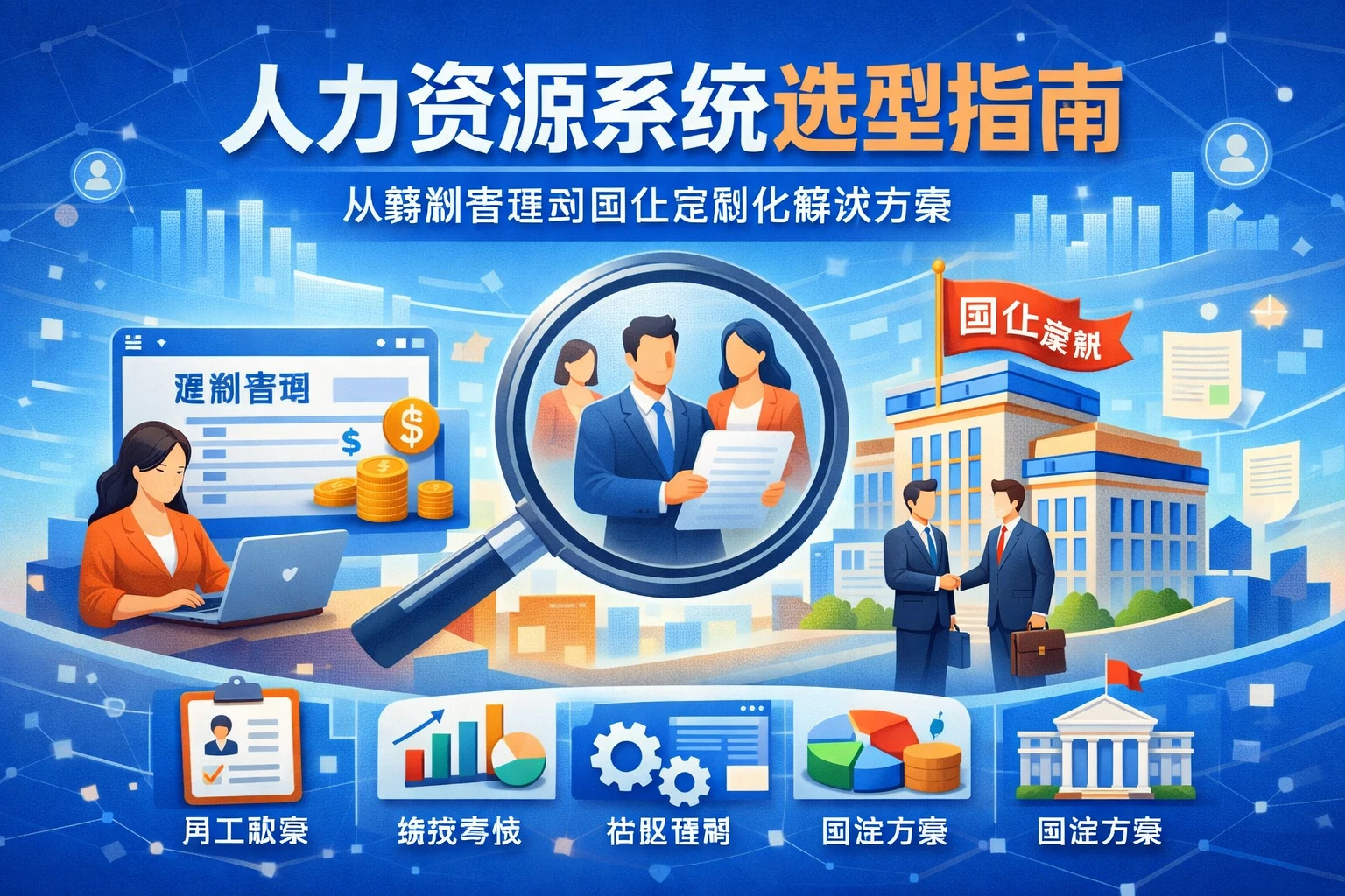 人力资源系统选型指南：从薪酬管理到国企定制化解决方案