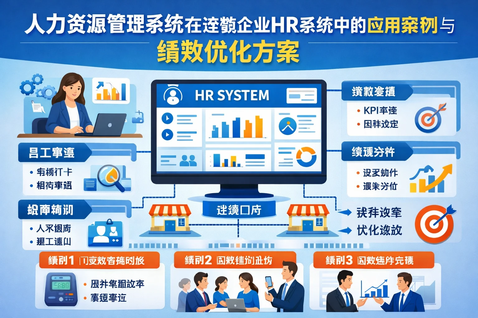 人力资源管理系统在连锁企业HR系统中的应用案例与绩效优化方案