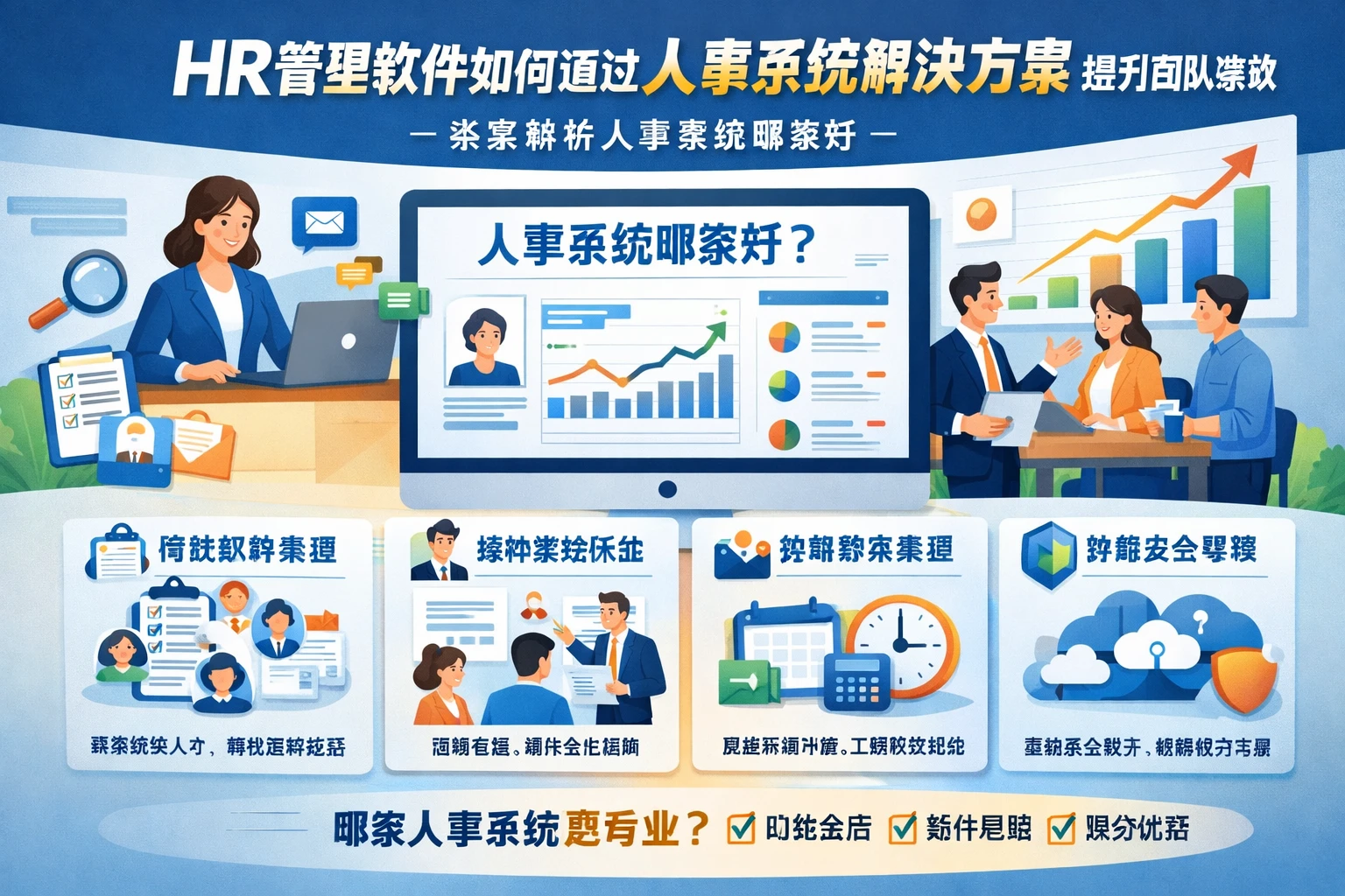 HR管理软件如何通过人事系统解决方案提升团队绩效 - 深度解析人事系统哪家好