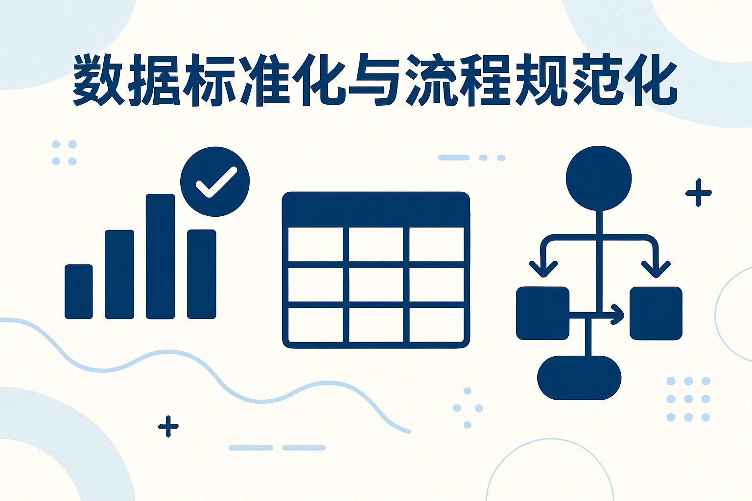 数据标准化与流程规范化