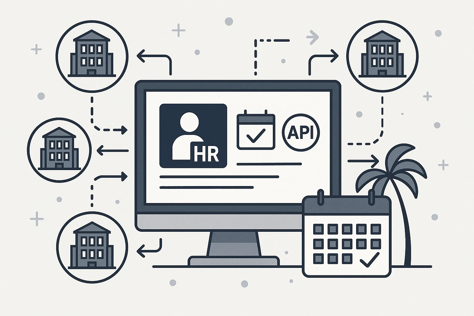 运用多分支机构HR系统与API接口优化企业统一休假管理策略