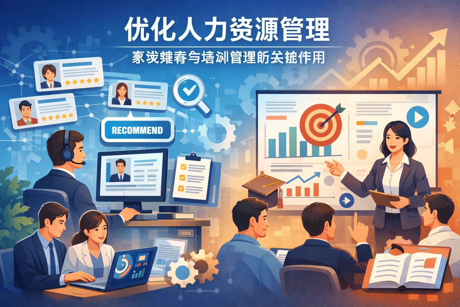 优化人力资源管理:系统推荐与培训管理的关键作用
