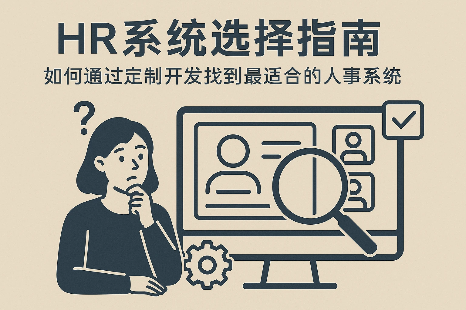 HR系统选择指南:如何通过定制开发找到最适合的人事系统