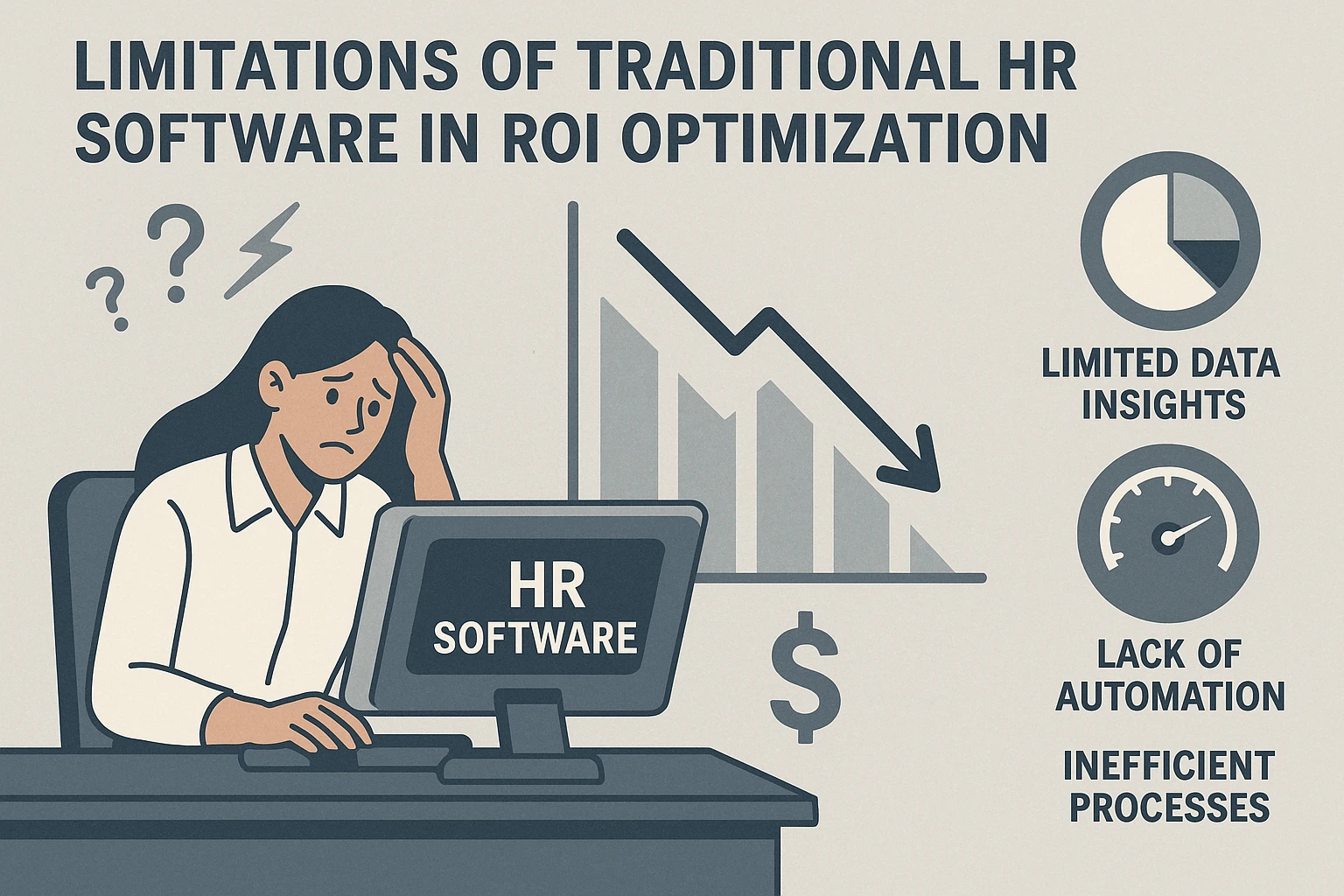 传统人事管理软件在回报率优化中的局限性