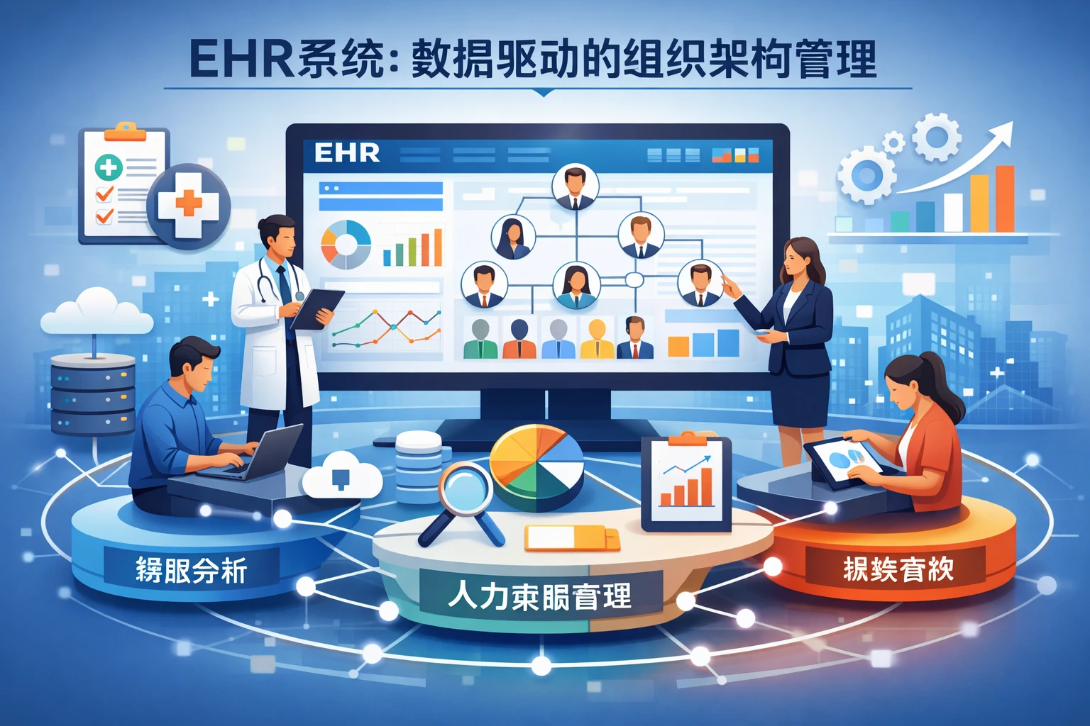 EHR系统:数据驱动的组织架构管理