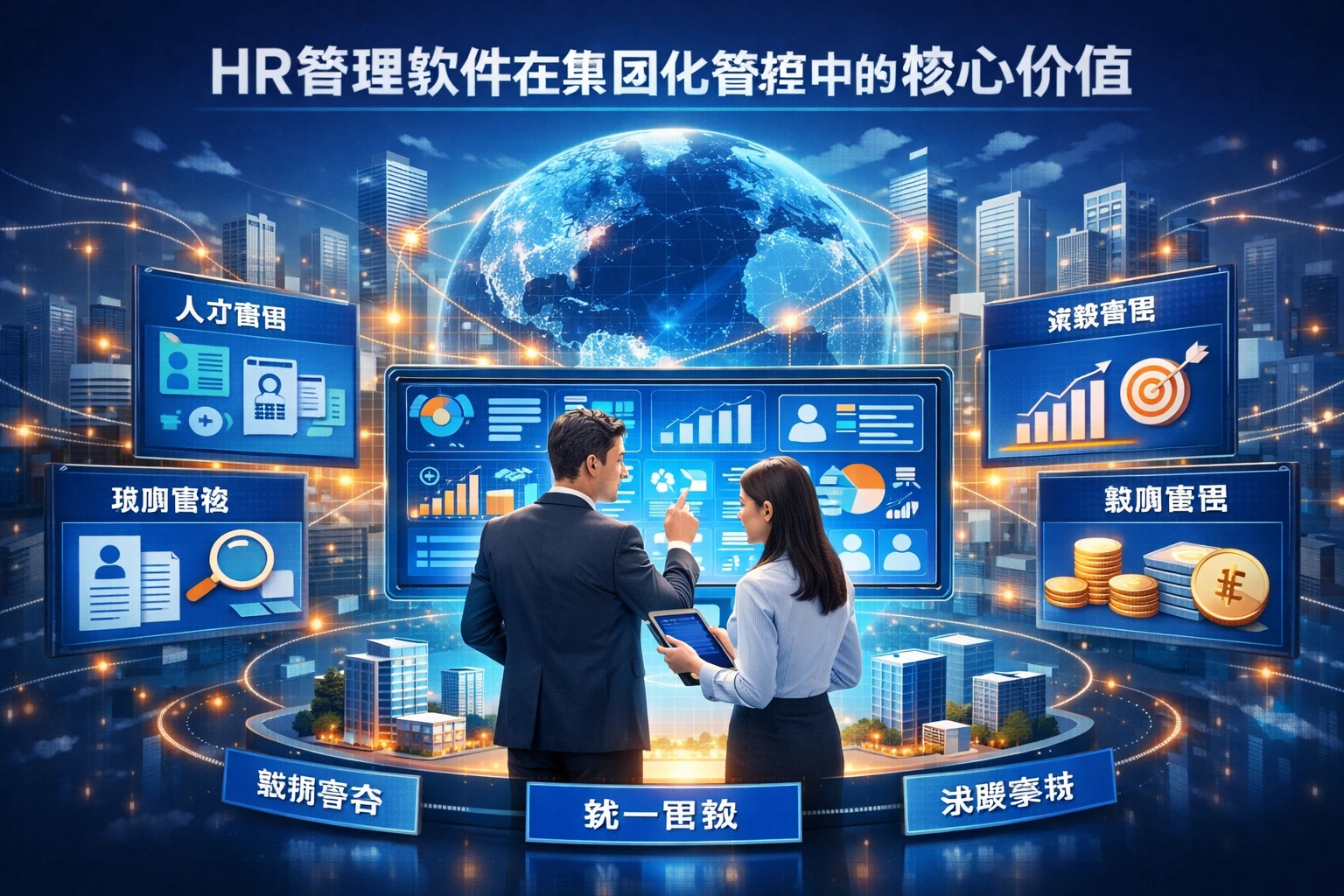 HR管理软件在集团化管控中的核心价值