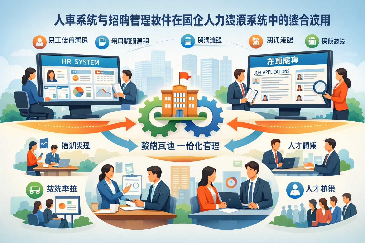 人事系统与招聘管理软件在国企人力资源系统中的整合应用