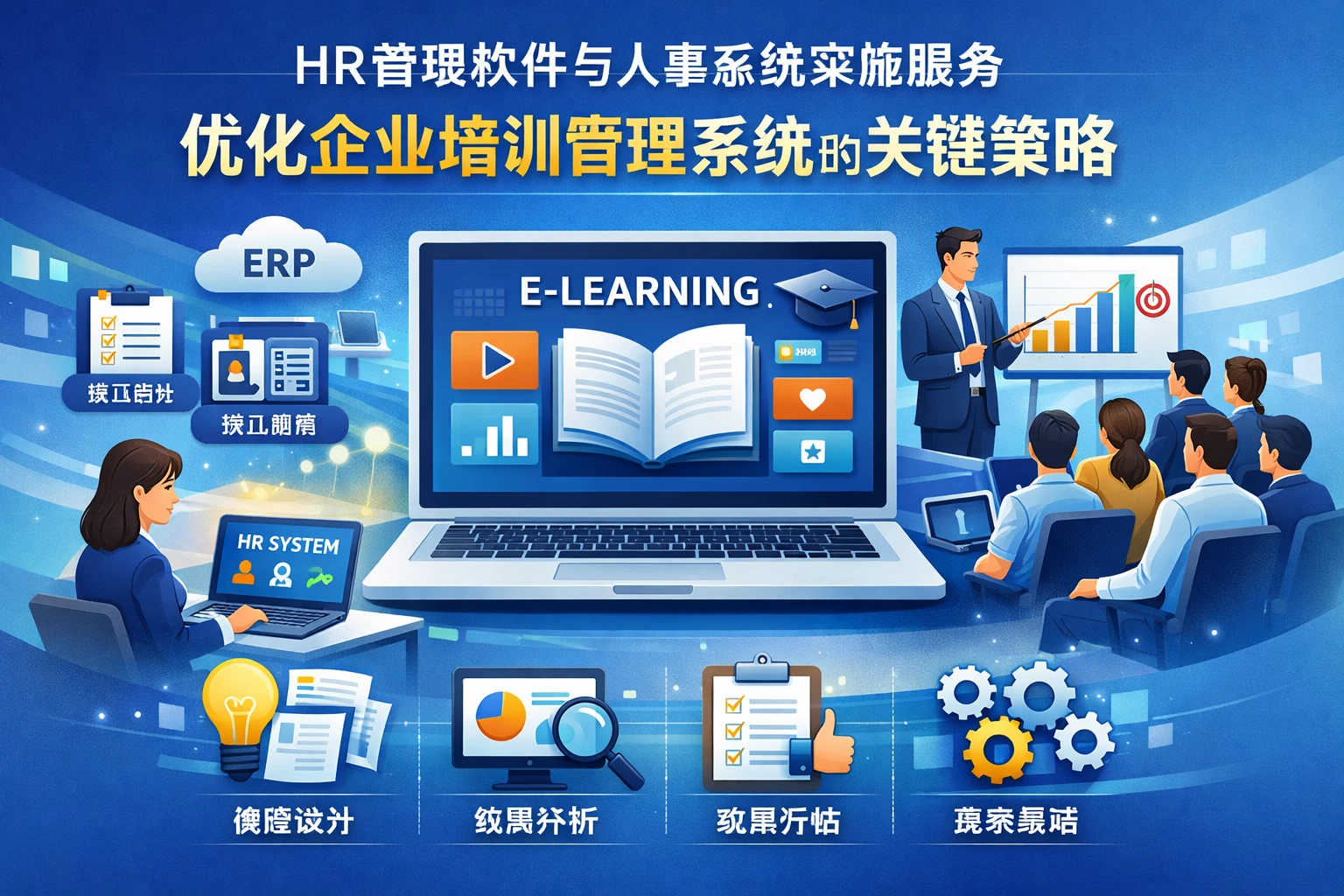 HR管理软件与人事系统实施服务：优化企业培训管理系统的关键策略