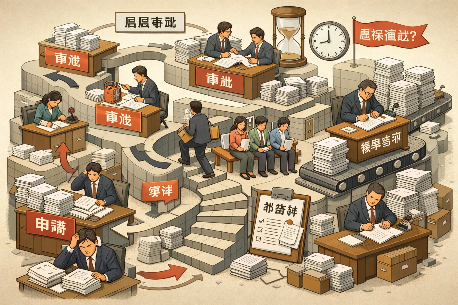 审批流程复杂冗长