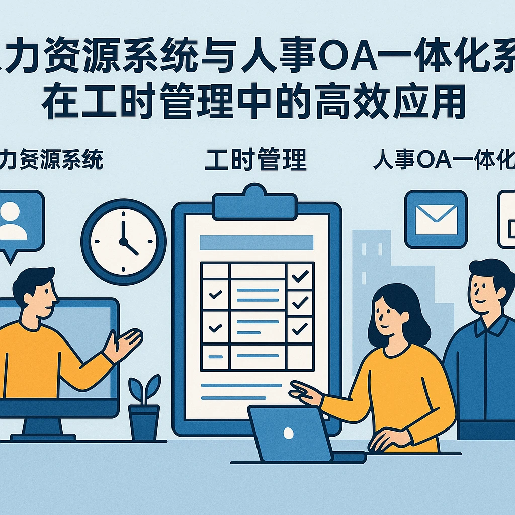 人力资源系统与人事OA一体化系统在工时管理中的高效应用