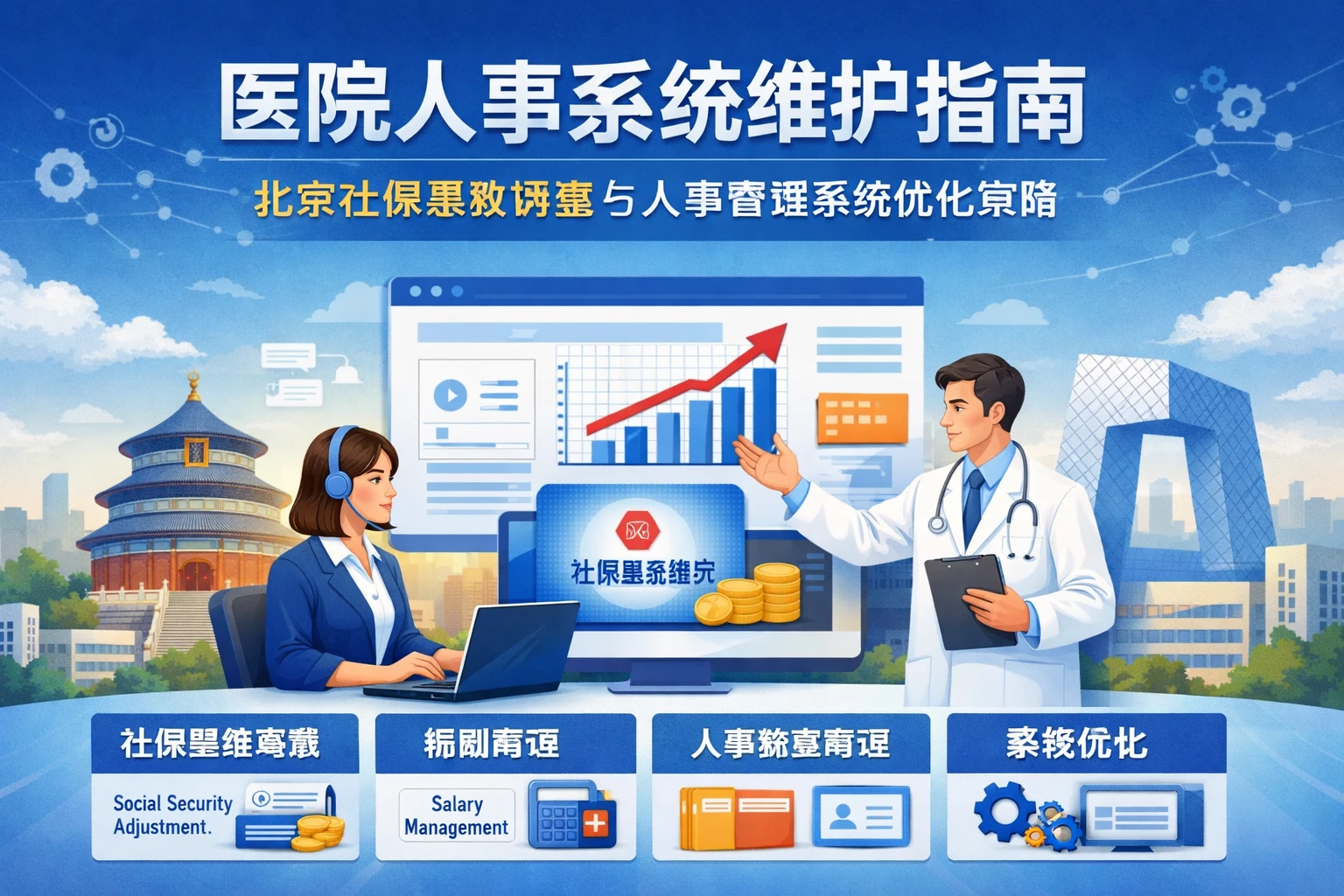 医院人事系统维护指南：北京社保基数调整与人事管理系统优化策略