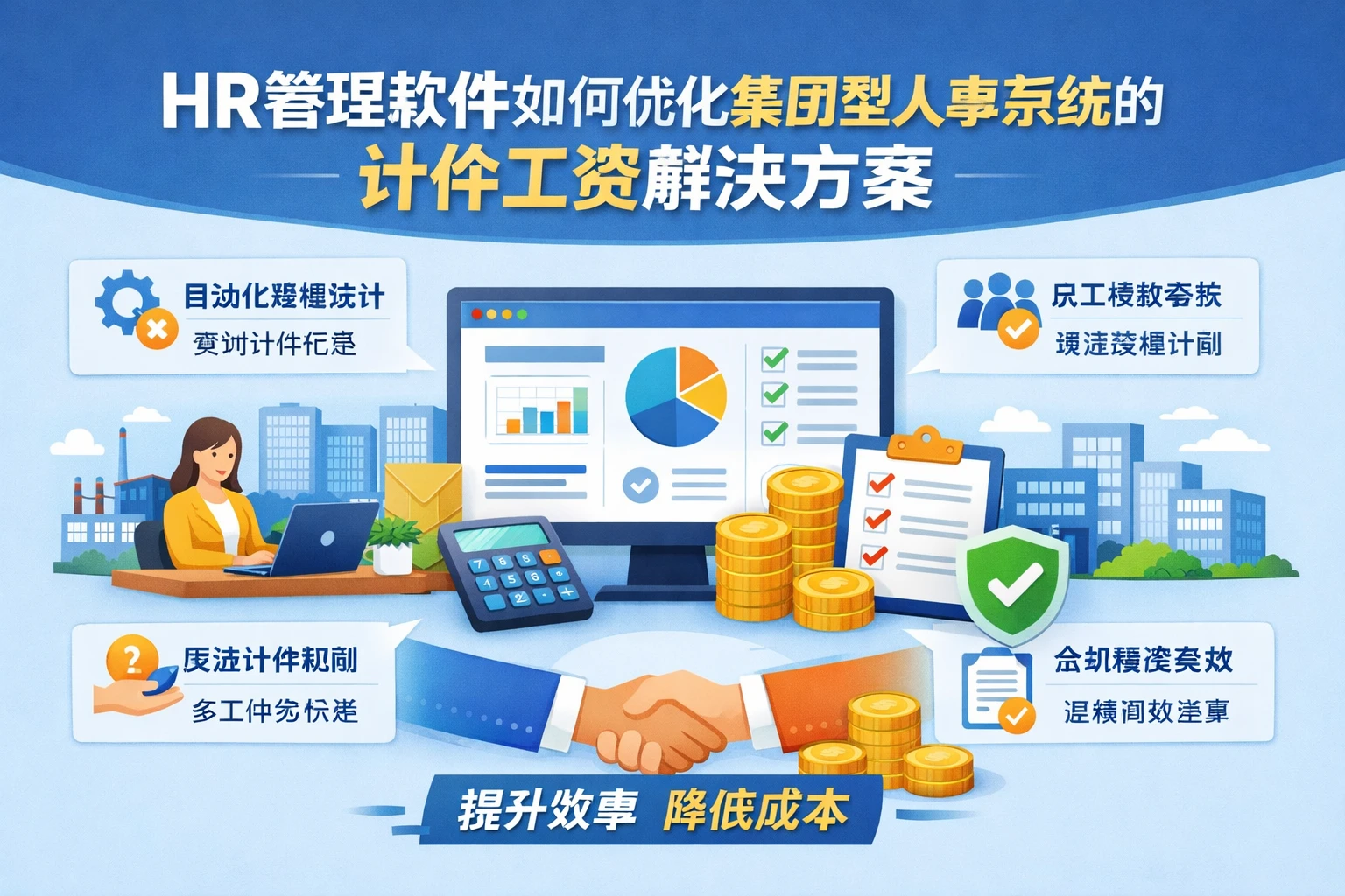 HR管理软件如何优化集团型人事系统的计件工资解决方案