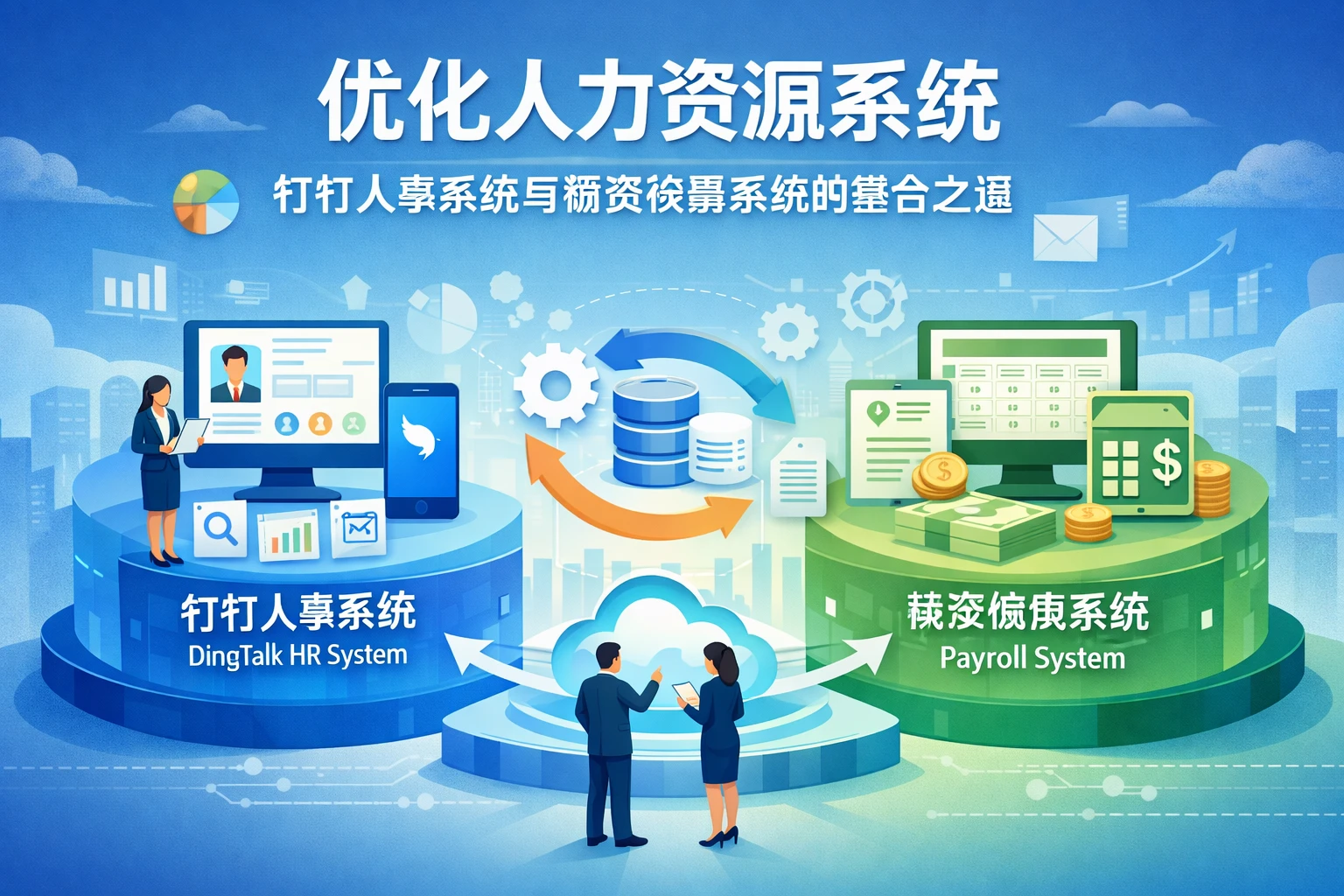 优化人力资源系统：钉钉人事系统与薪资核算系统的整合之道