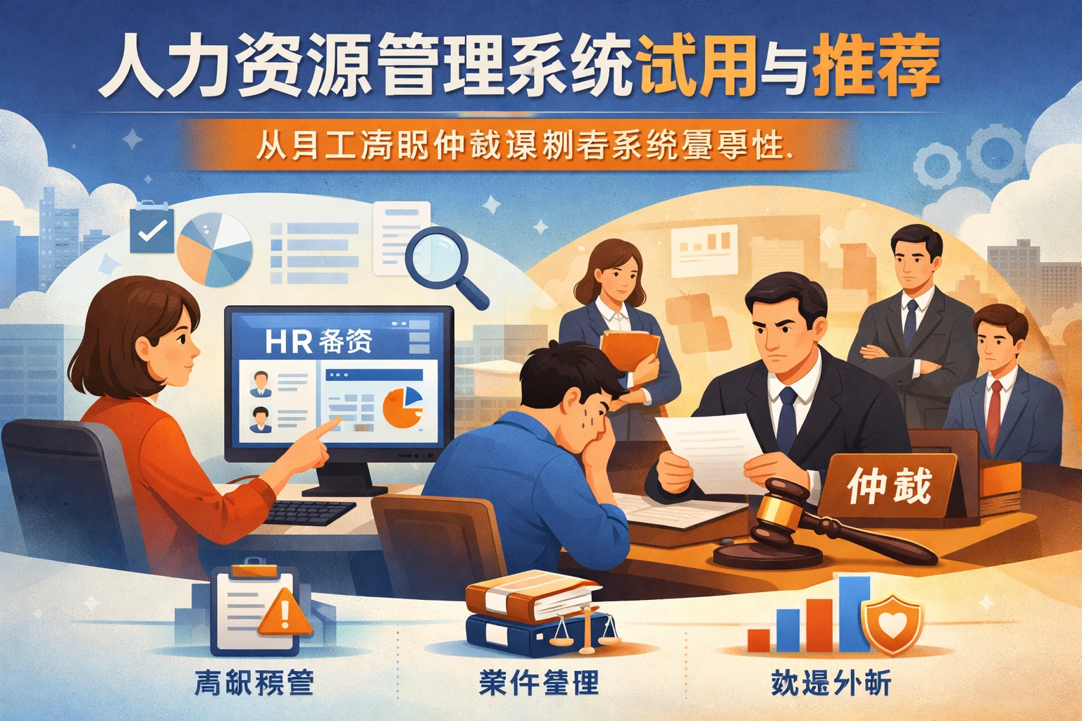 人力资源管理系统试用与推荐:从员工离职仲裁案例看系统重要性
