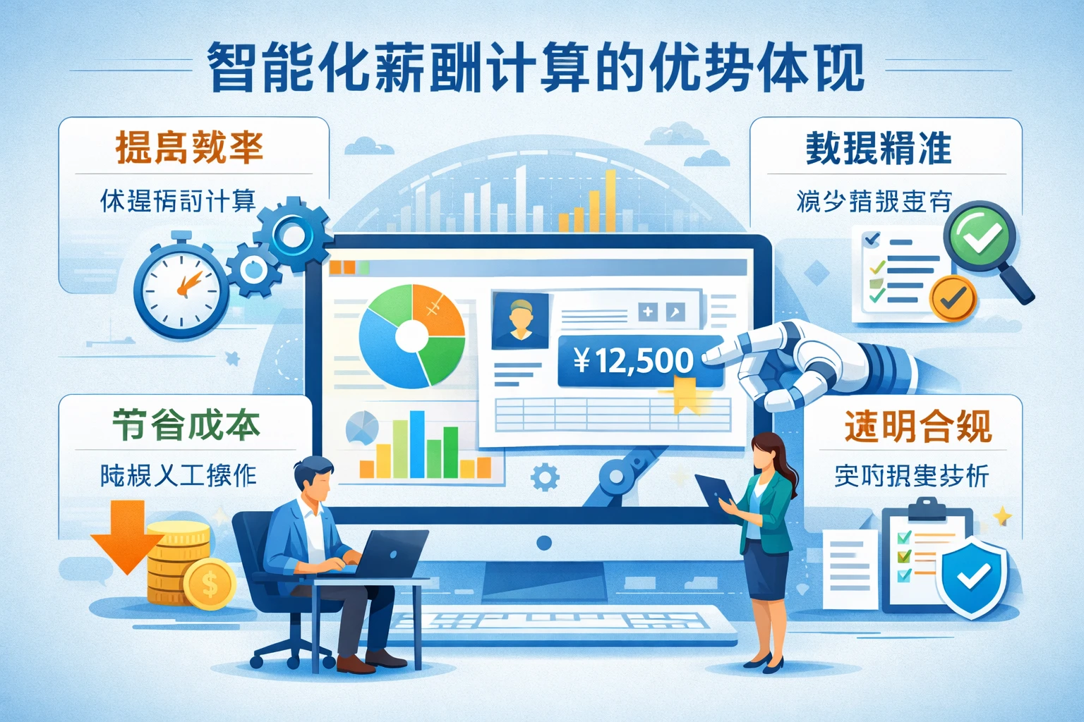 智能化薪酬计算的优势体现