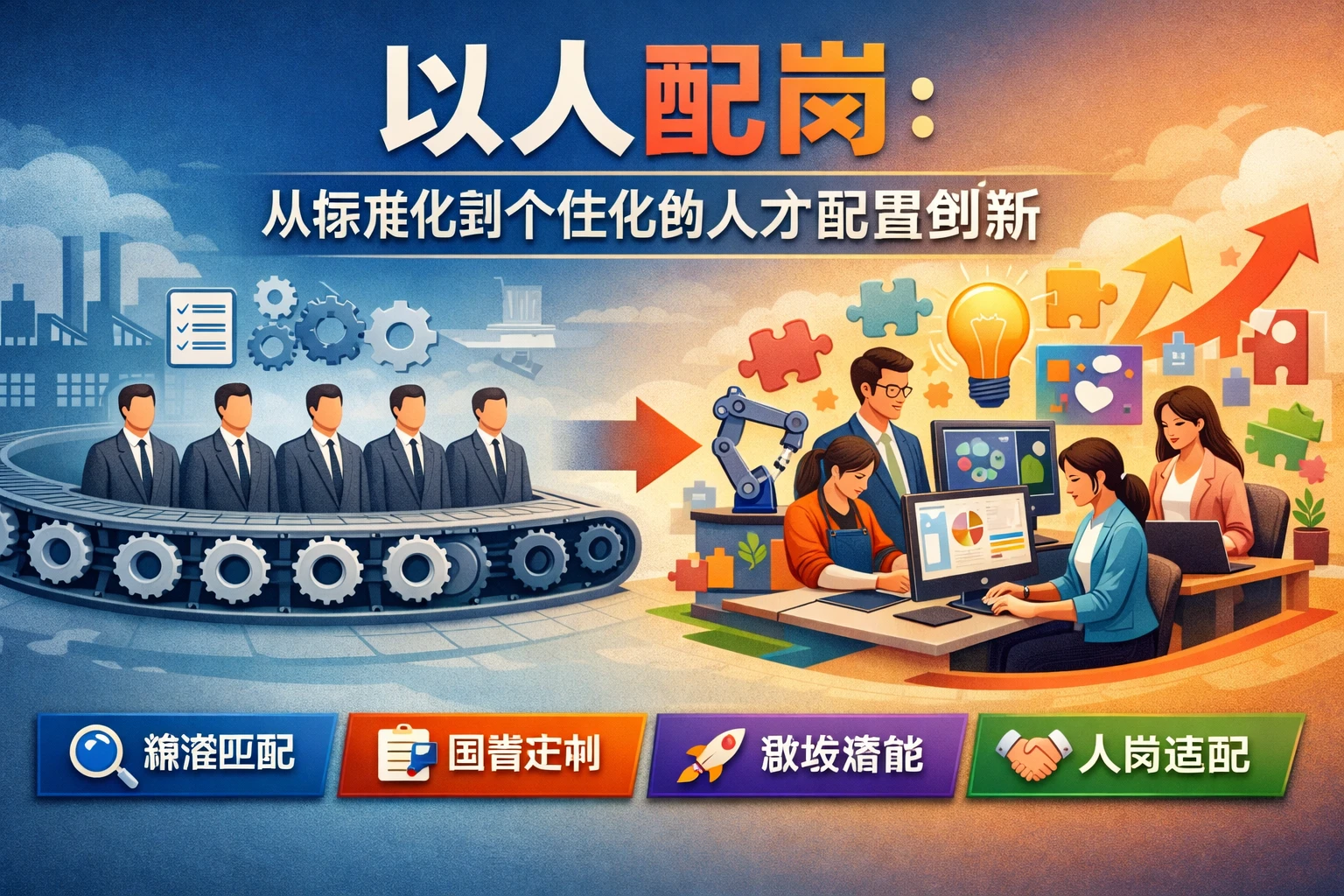 以人配岗:从标准化到个性化的人才配置创新
