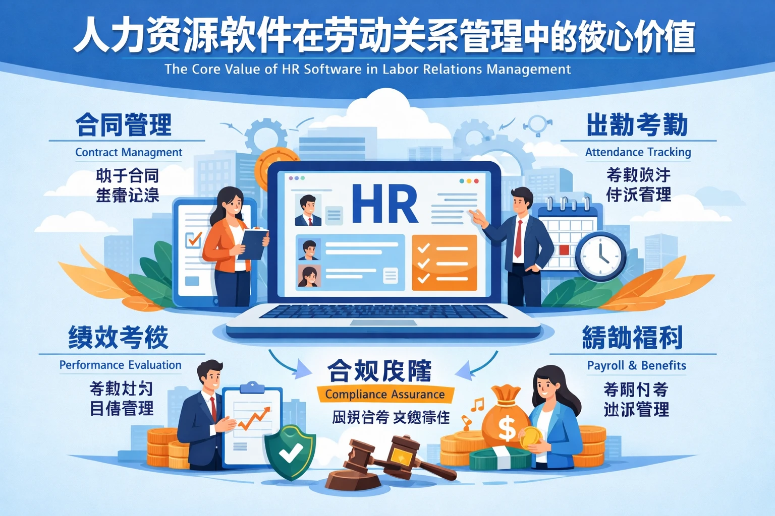 人力资源软件在劳动关系管理中的核心价值