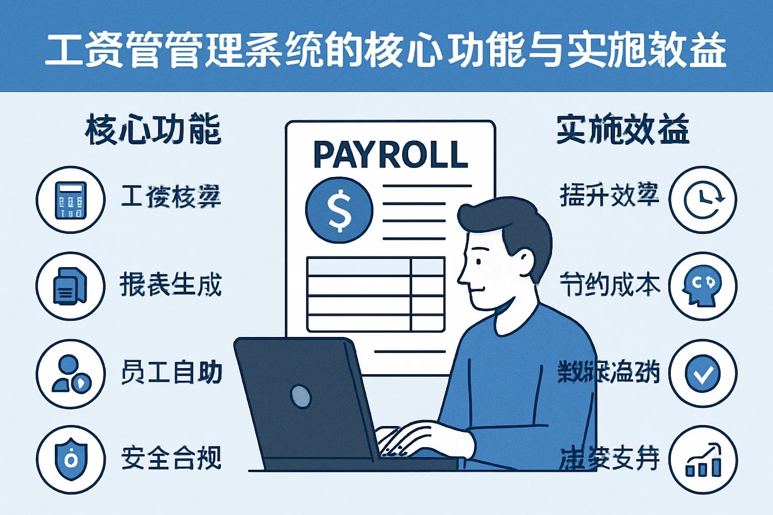 工资管理系统的核心功能与实施效益