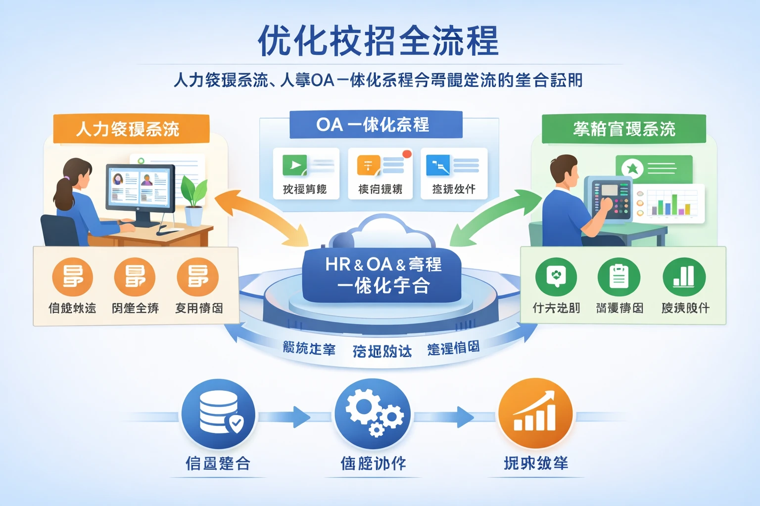 优化校招全流程：人力资源系统、人事OA一体化系统与考勤系统的整合应用