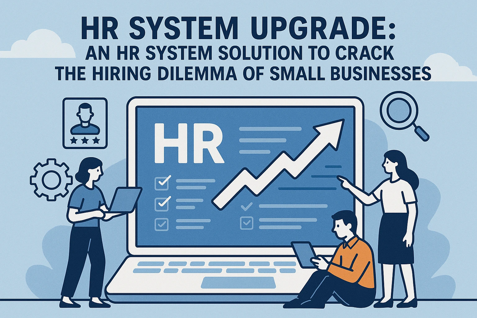 HR系统升级:破解小企业招聘困局的人事系统解决方案