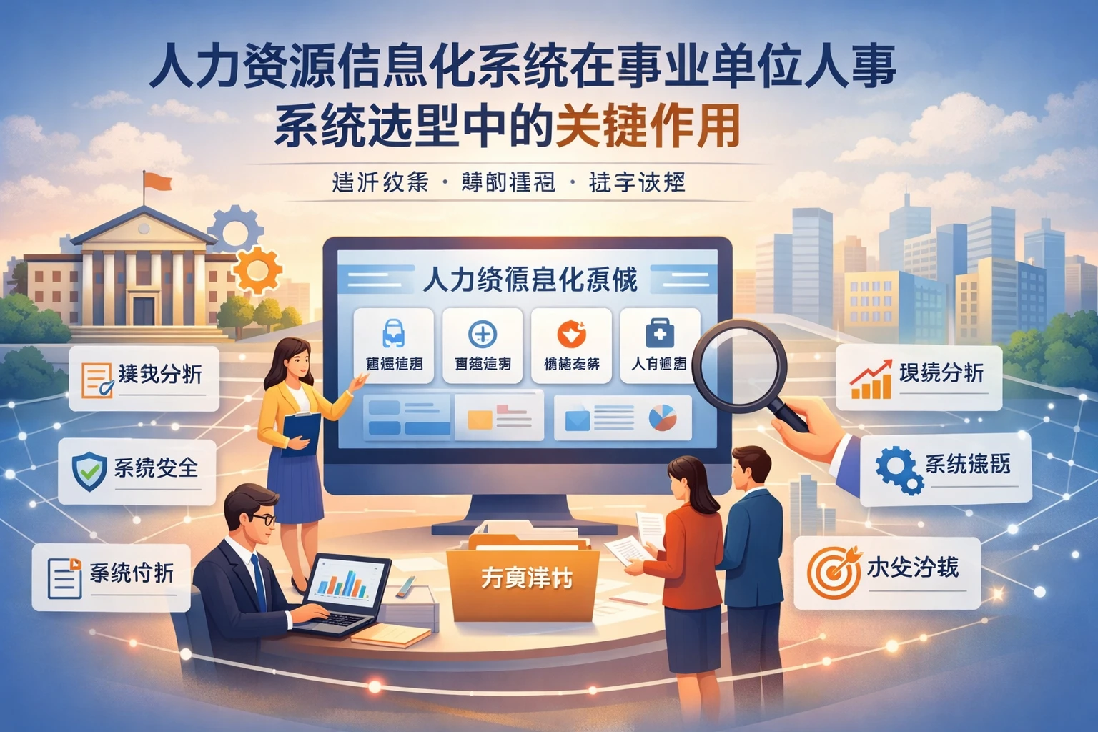 人力资源信息化系统在事业单位人事系统选型中的关键作用