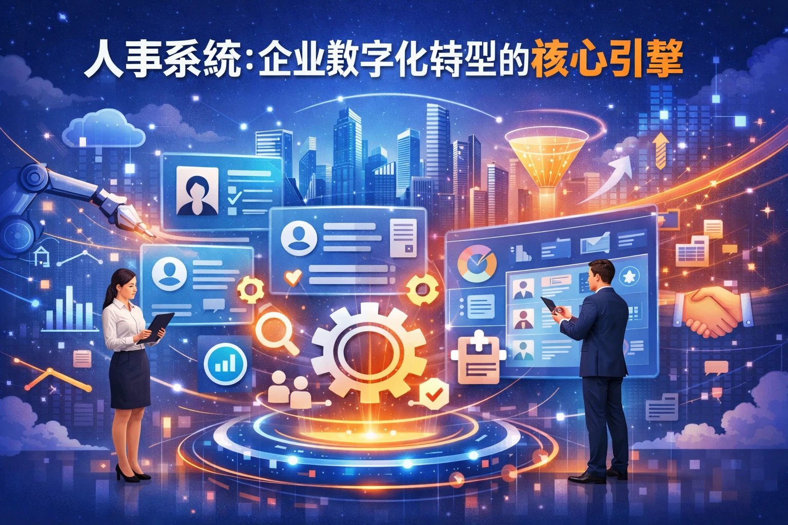 人事系统：企业数字化转型的核心引擎