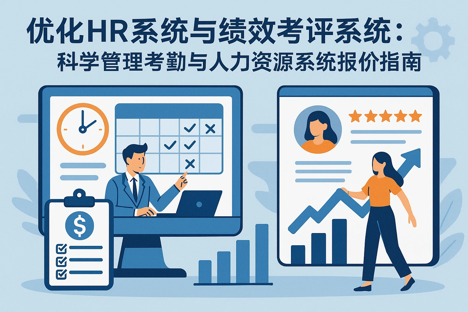 优化HR系统与绩效考评系统：科学管理考勤与人力资源系统报价指南