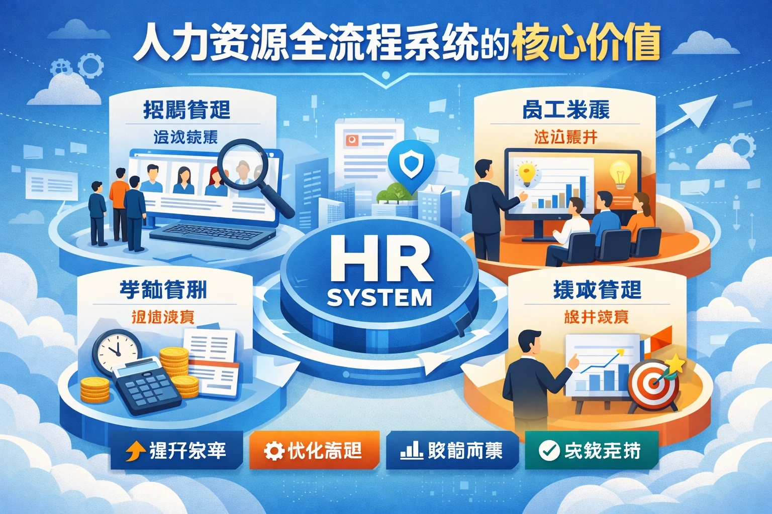 人力资源全流程系统的核心价值
