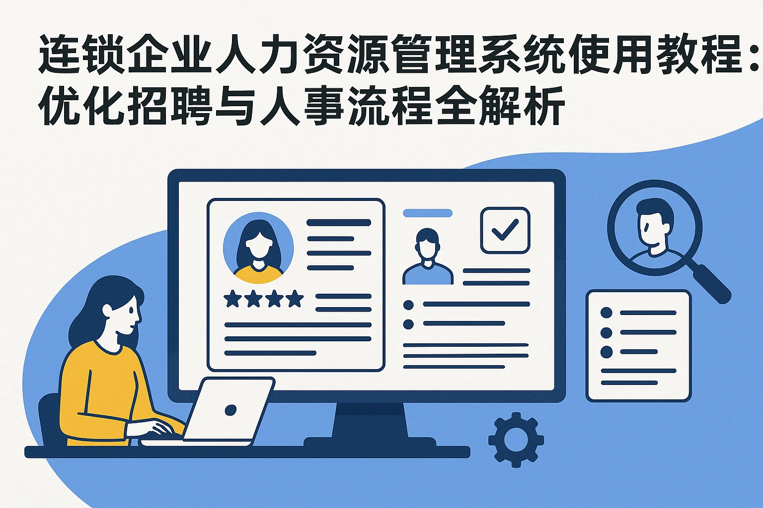 连锁企业人力资源管理系统使用教程：优化招聘与人事流程全解析