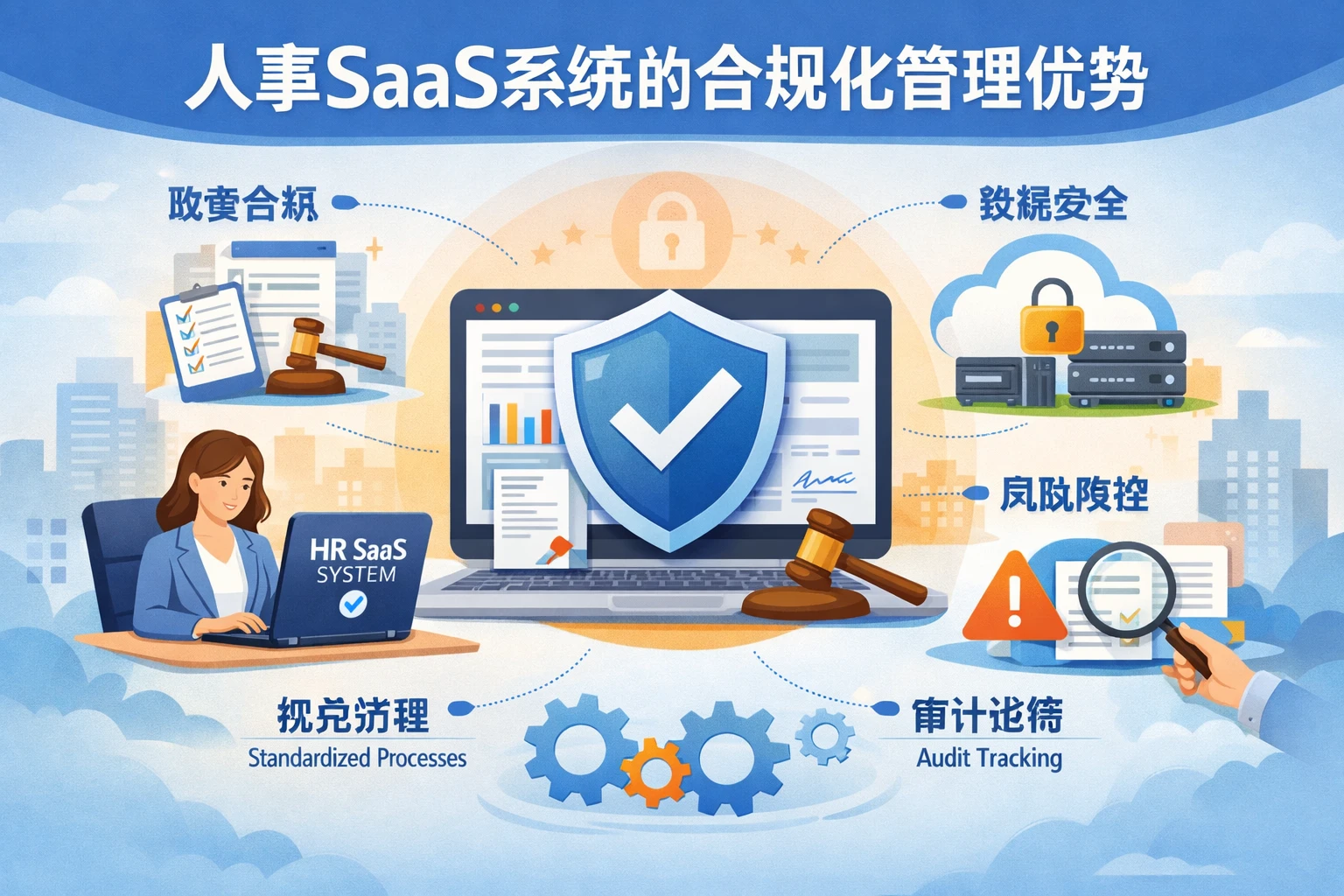 人事SaaS系统的合规化管理优势