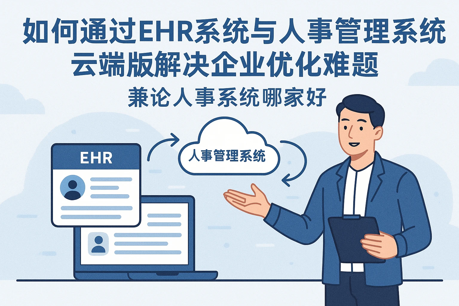 如何通过EHR系统与人事管理系统云端版解决企业优化难题——兼论人事系统哪家好