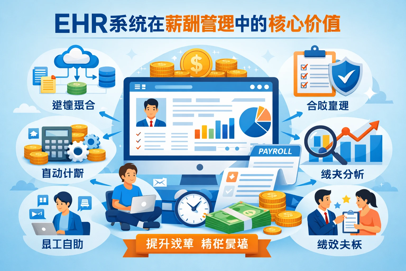 ehr系统在薪酬管理中的核心价值