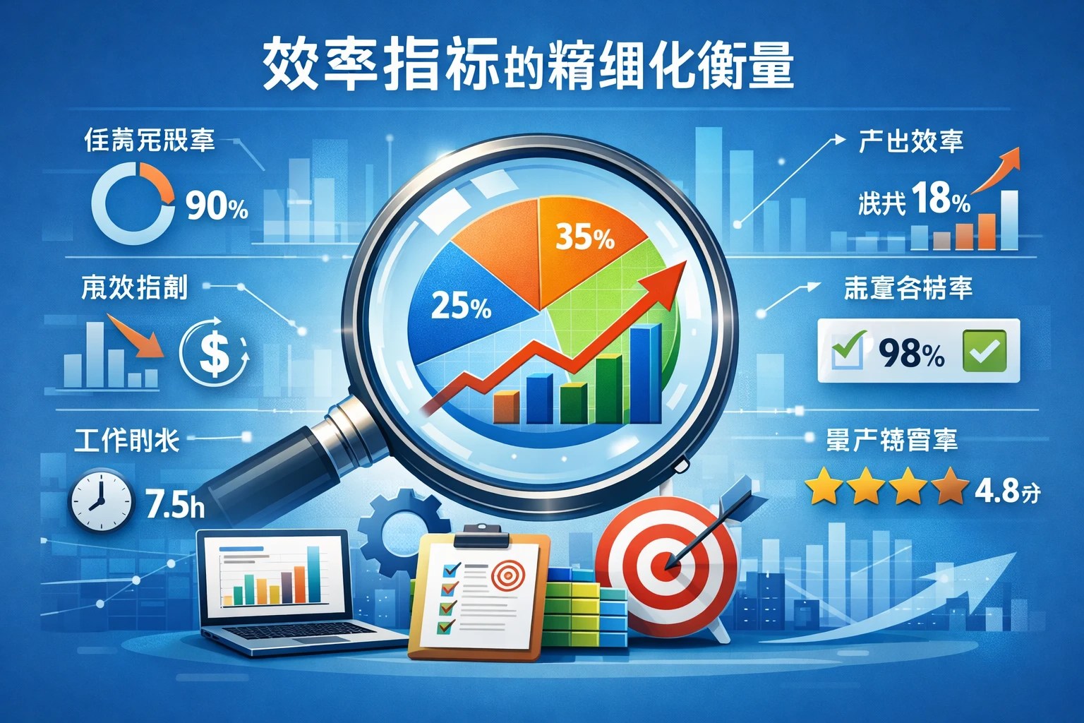 效率指标的精细化衡量