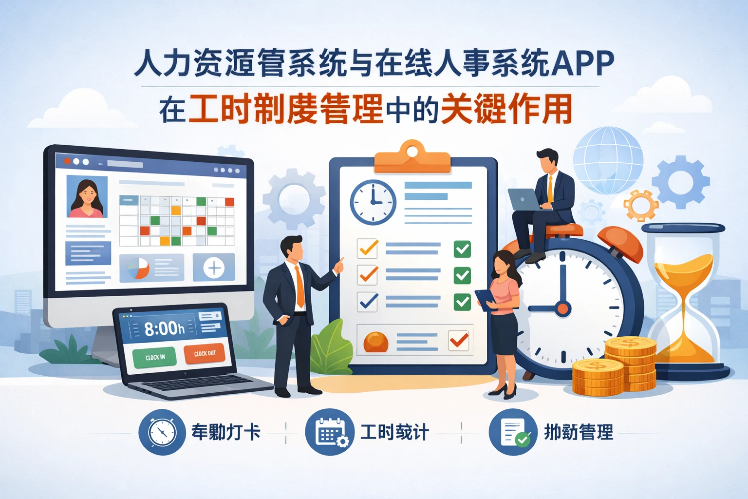 人力资源管理系统与在线人事系统APP在工时制度管理中的关键作用