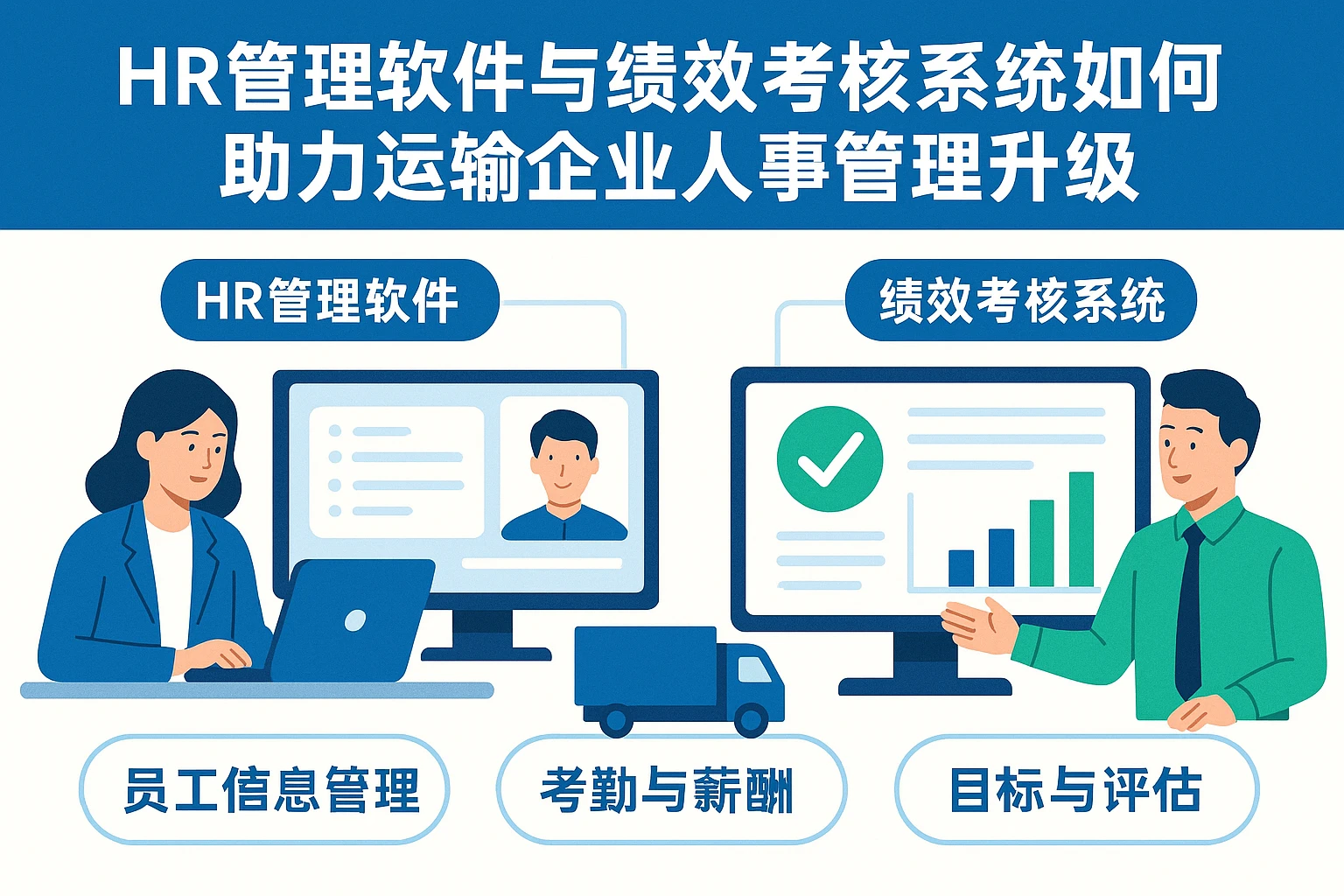 HR管理软件与绩效考核系统如何助力运输企业人事管理升级