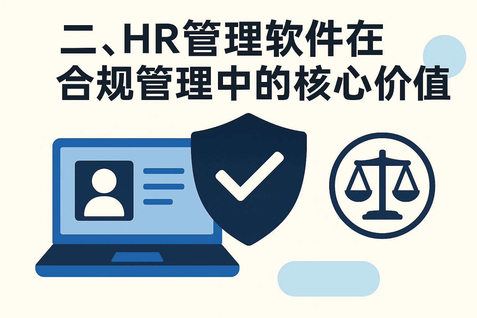 二、HR管理软件在合规管理中的核心价值