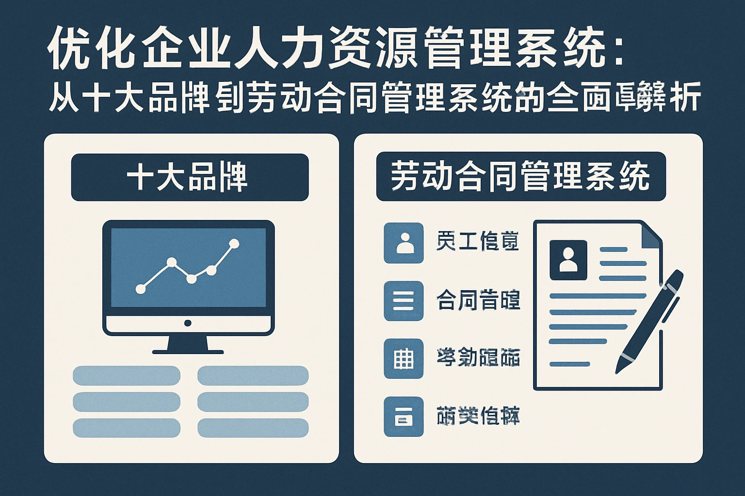 优化企业人力资源管理系统:从十大品牌到劳动合同管理系统的全面解析