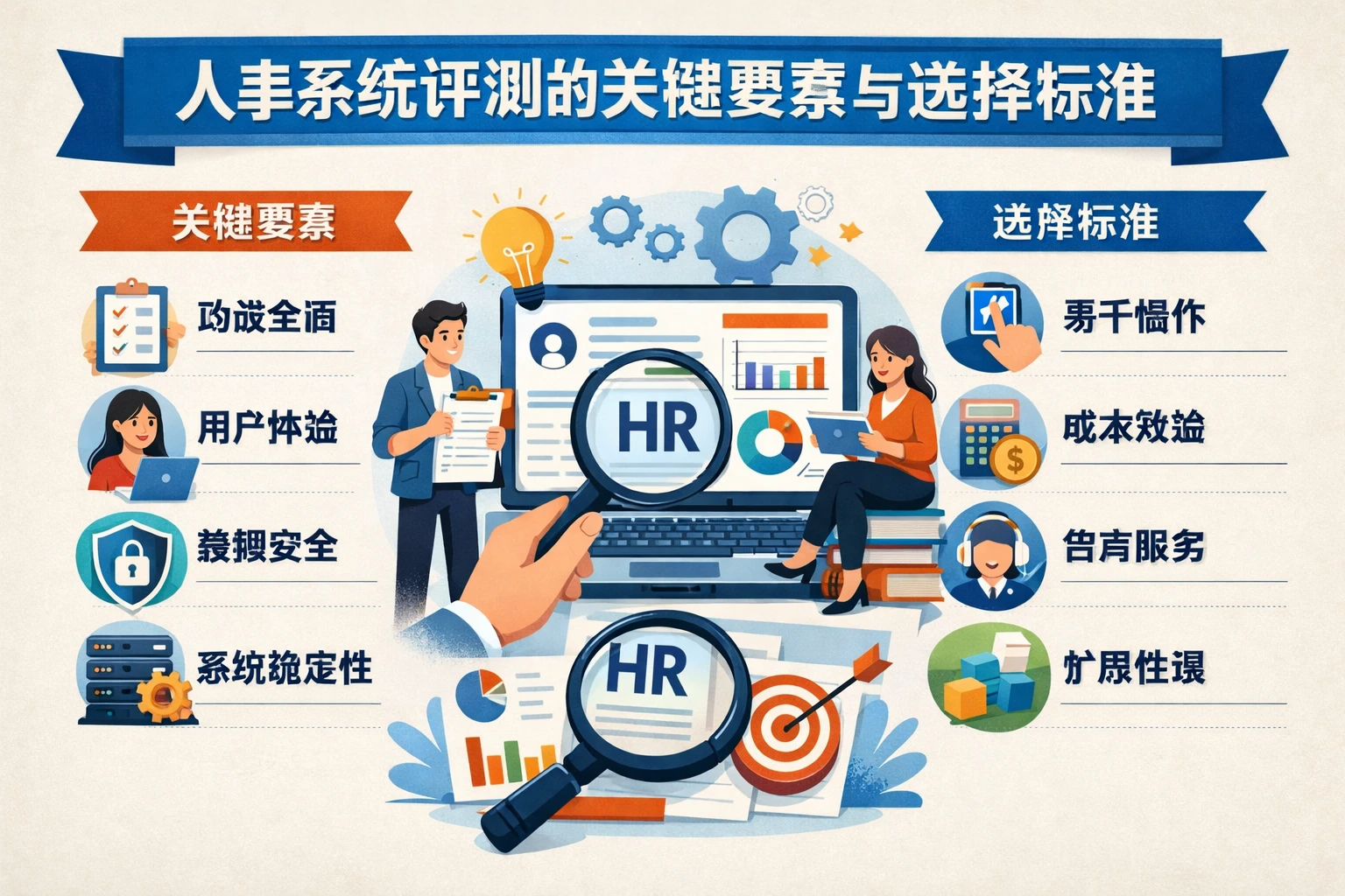 人事系统评测的关键要素与选择标准