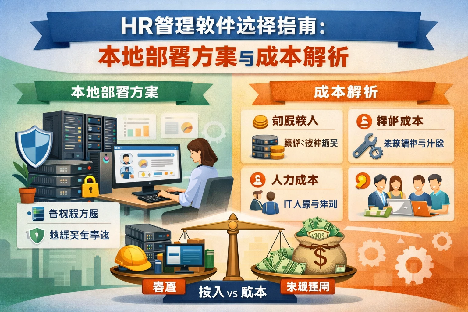 HR管理软件选择指南:本地部署方案与成本解析