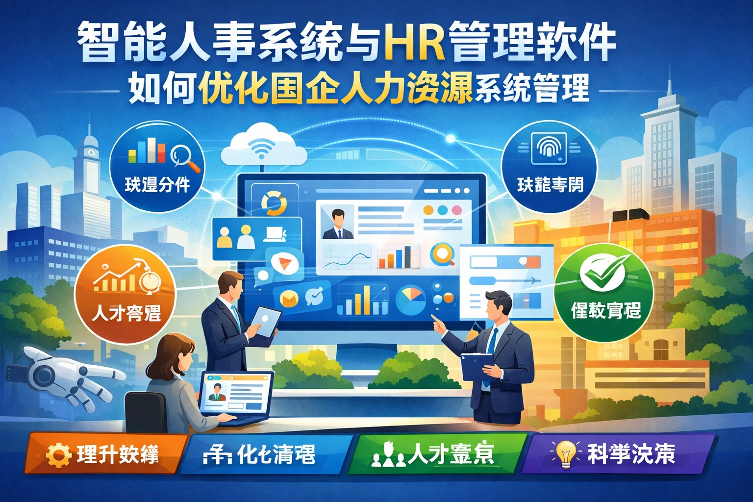 智能人事系统与HR管理软件如何优化国企人力资源系统管理