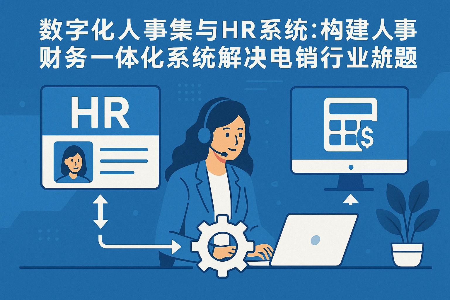 数字化人事系统与HR系统：构建人事财务一体化系统解决电销行业人才留存难题