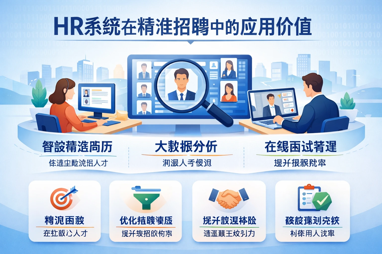 HR系统在精准招聘中的应用价值