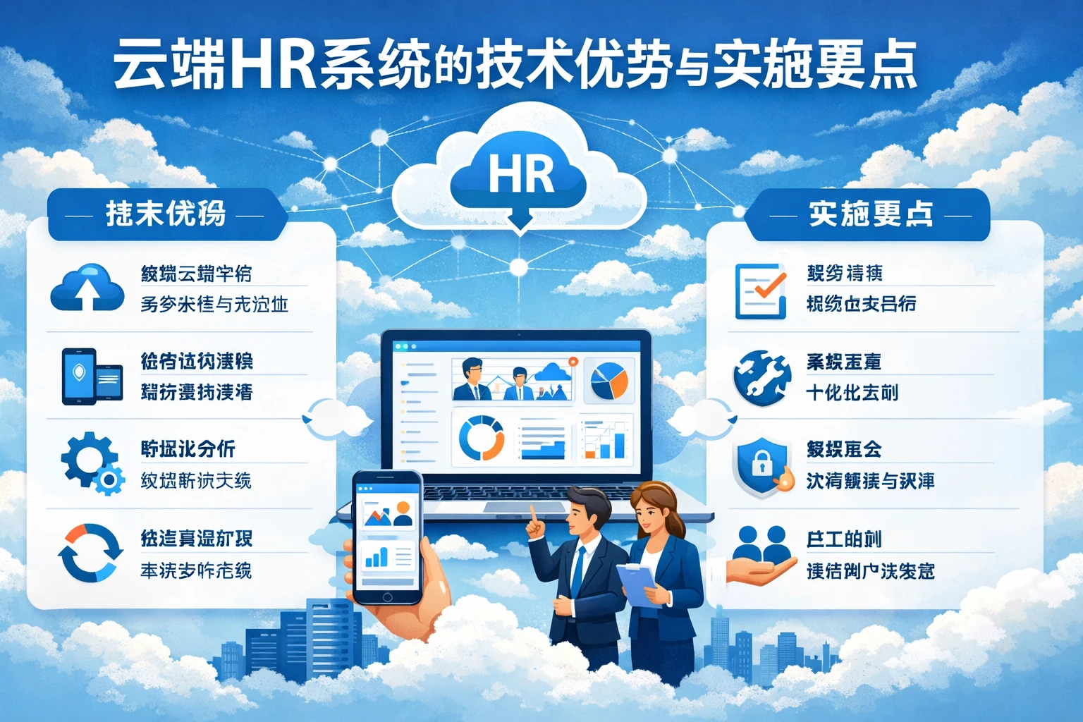 云端HR系统的技术优势与实施要点