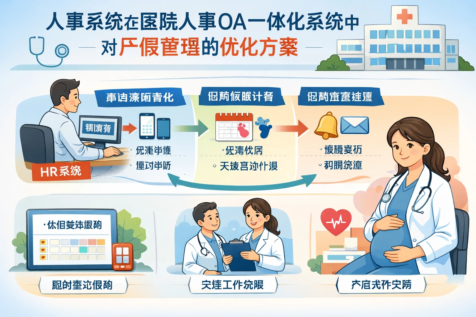 人事系统在医院人事OA一体化系统中对产假管理的优化方案