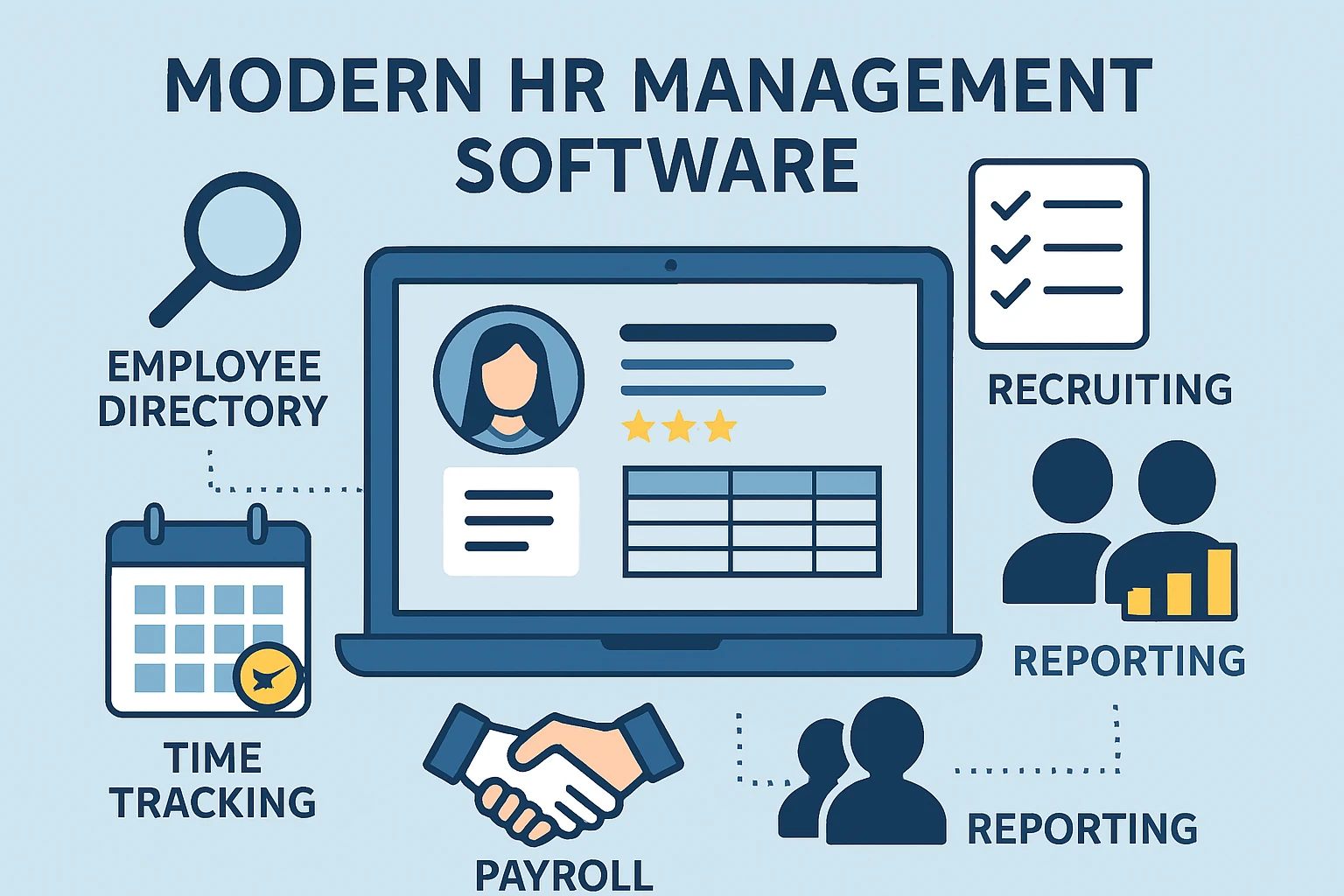 现代HR管理软件的核心功能