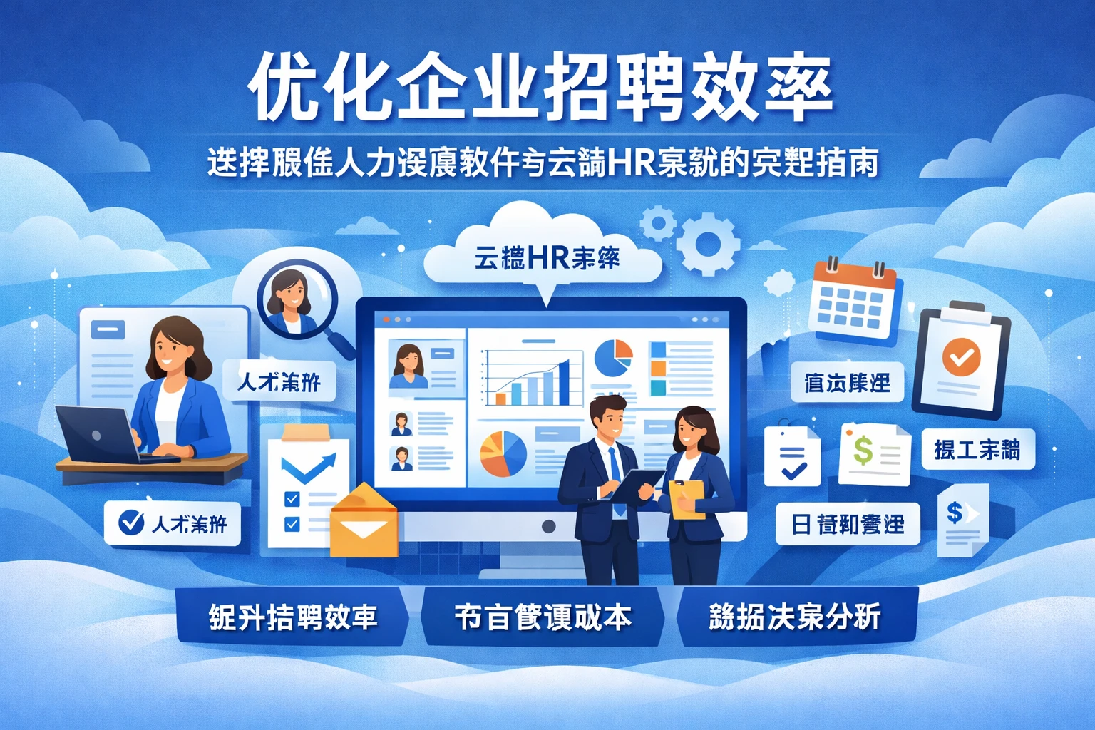 优化企业招聘效率：选择最佳人力资源软件与云端HR系统的完整指南